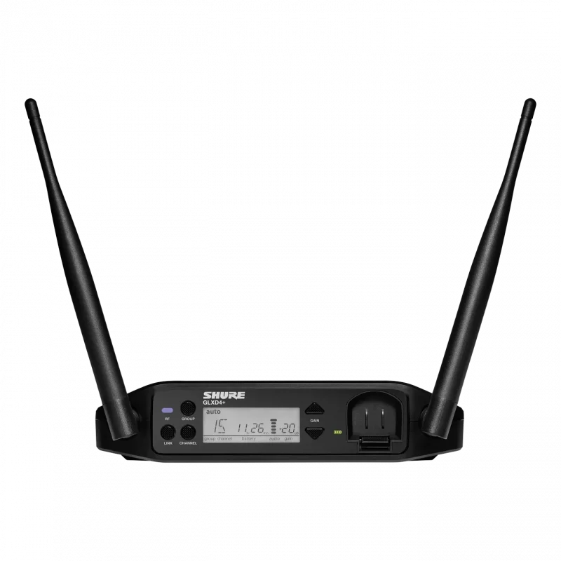 Shure GLXD14+ Dijital Kablosuz Gitar/Bas Sistemi (WA302 Enstrüman Kablosu)