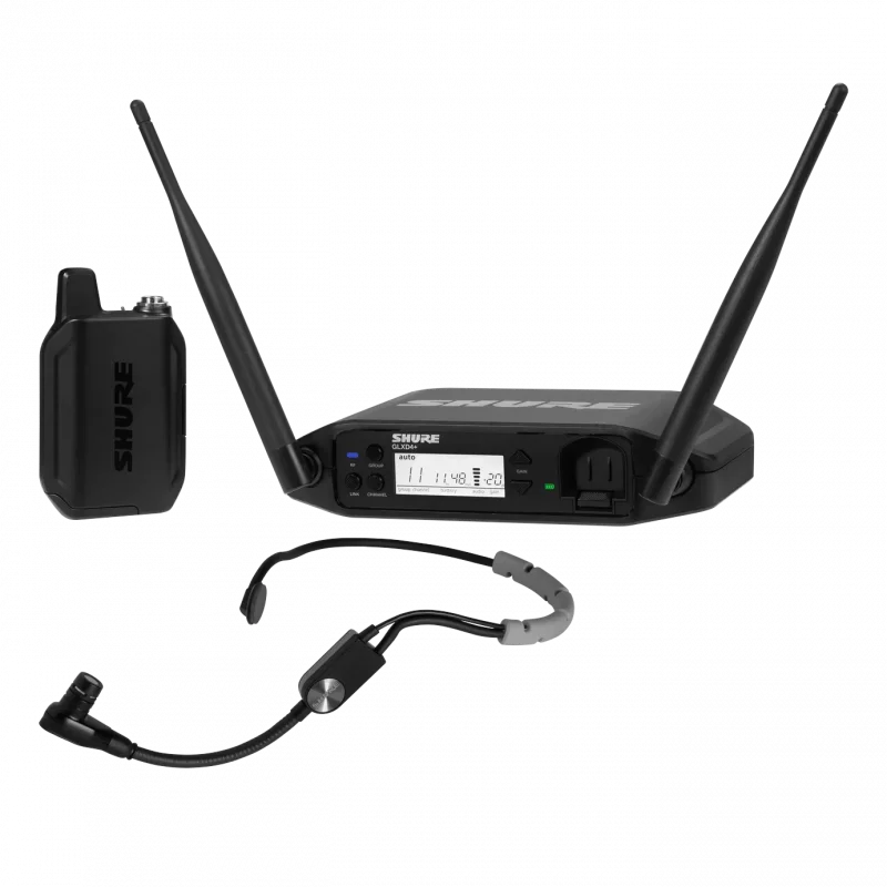 Shure GLXD14+/SM35 Dijital Kablosuz Headset Mikrofon Seti (SM35 Kardioid)