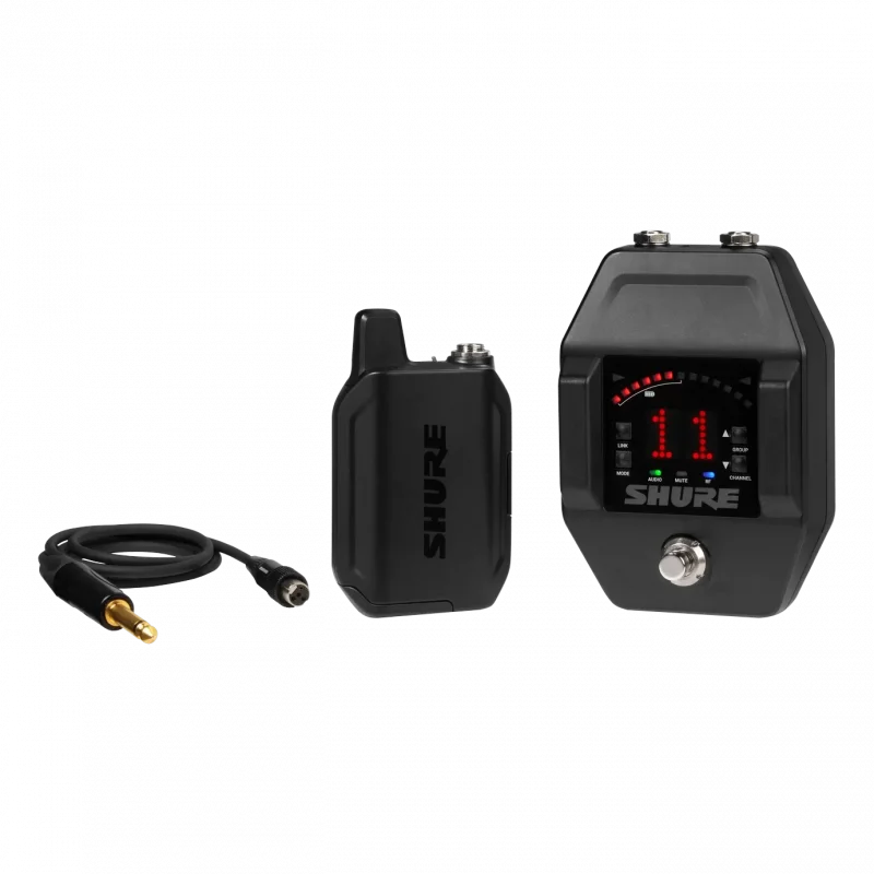 Shure GLXD16+ Dijital Kablosuz Gitar Pedalı Sistemi (GLXD6+ Tunerlı Alıcı)