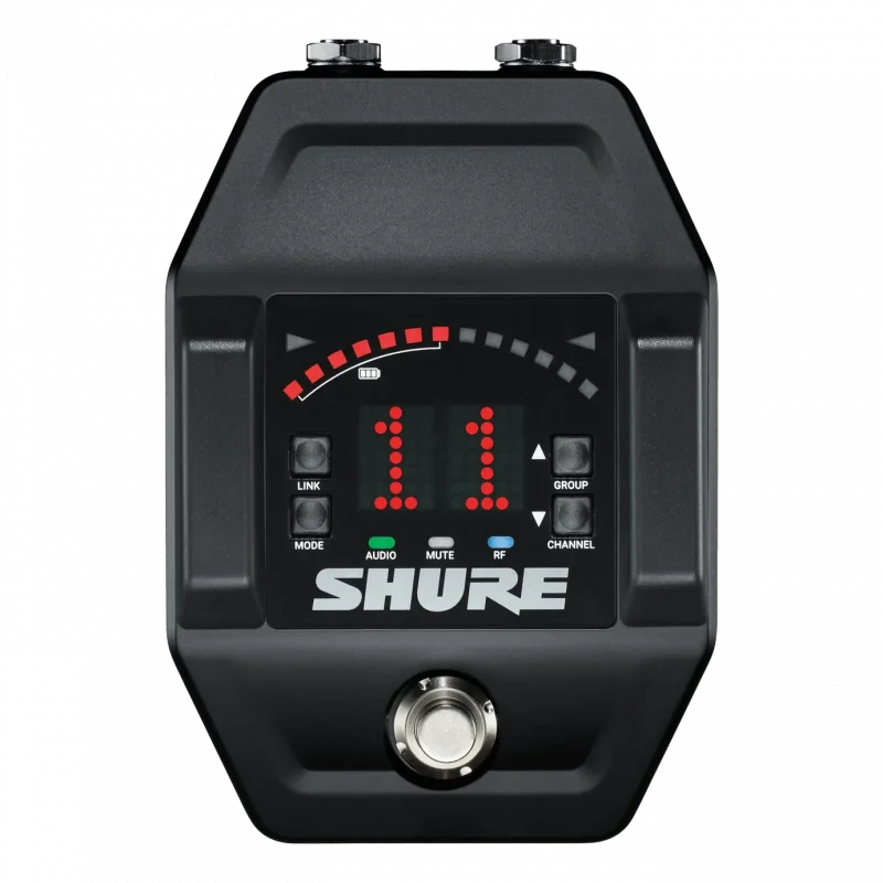 Shure GLXD16+ Dijital Kablosuz Gitar Pedalı Sistemi (GLXD6+ Tunerlı Alıcı)
