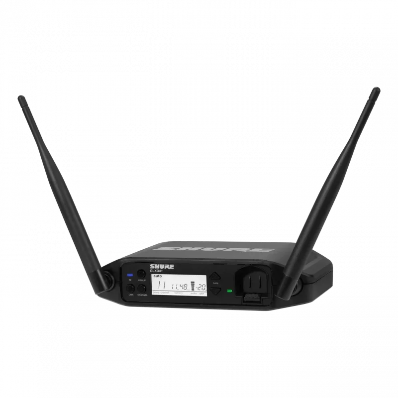 Shure GLXD4+ Çift Bantlı Dijital Kablosuz Masaüstü Alıcı (GLX-D+)