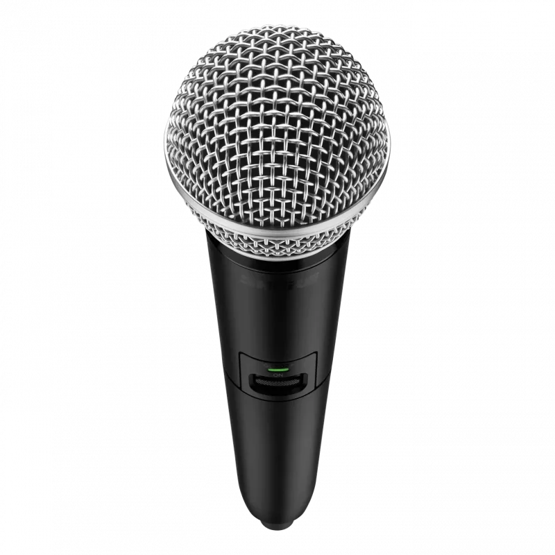 Shure GLXD2+/SM58 Çift Bantlı Dijital Kablosuz El Vericisi (SM58)