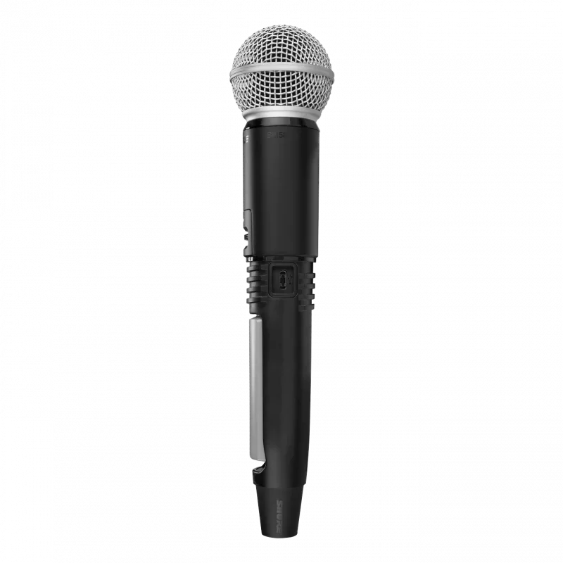 Shure GLXD2+/SM58 Çift Bantlı Dijital Kablosuz El Vericisi (SM58)