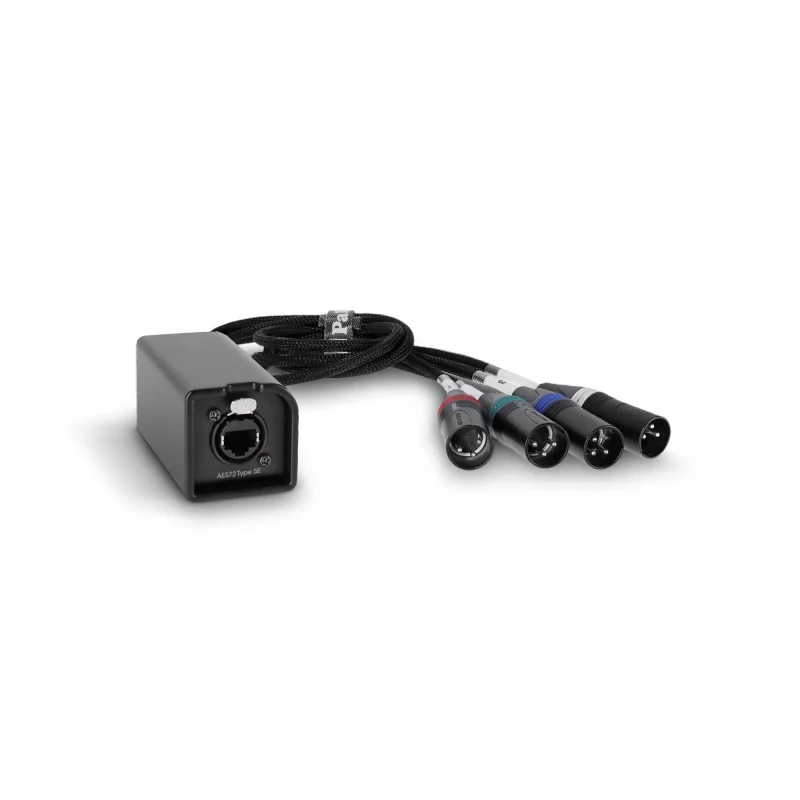 Palmer AoC Loom XLRm 4 Kanal Erkek XLR to RJ45 CAT5/CAT6 Ethernet Extender