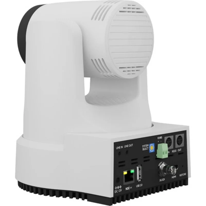 PTZOptics Move 4K SDI/HDMI/USB/IP PTZ Kamera 20x Optik Zoom (Beyaz)