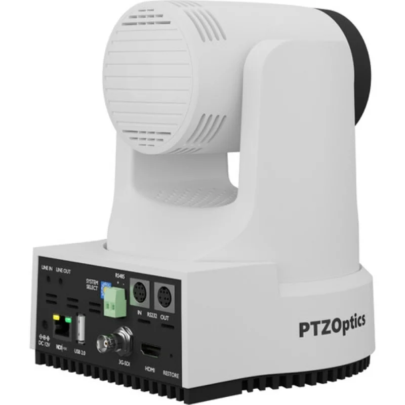 PTZOptics Move 4K SDI/HDMI/USB/IP PTZ Kamera 20x Optik Zoom (Beyaz)