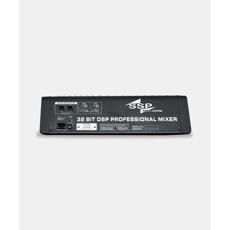 SSP AX-12 12 Kanal Ses Mikseri, Bluetooth, Usb, Recorder, Effect, 4-aux