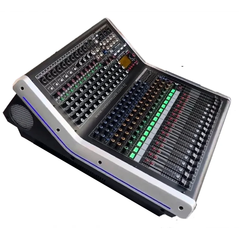 Woller WPX-164PRO 16-kanal Powermixer 4x1300W Çift-Efekt