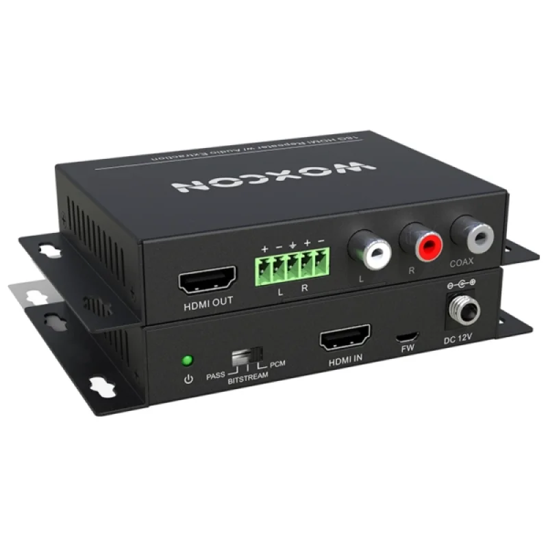 Woxcon CE-CVAD HDMI 2.0 Booster/Audio de-embedder 4K@60 4:4:4