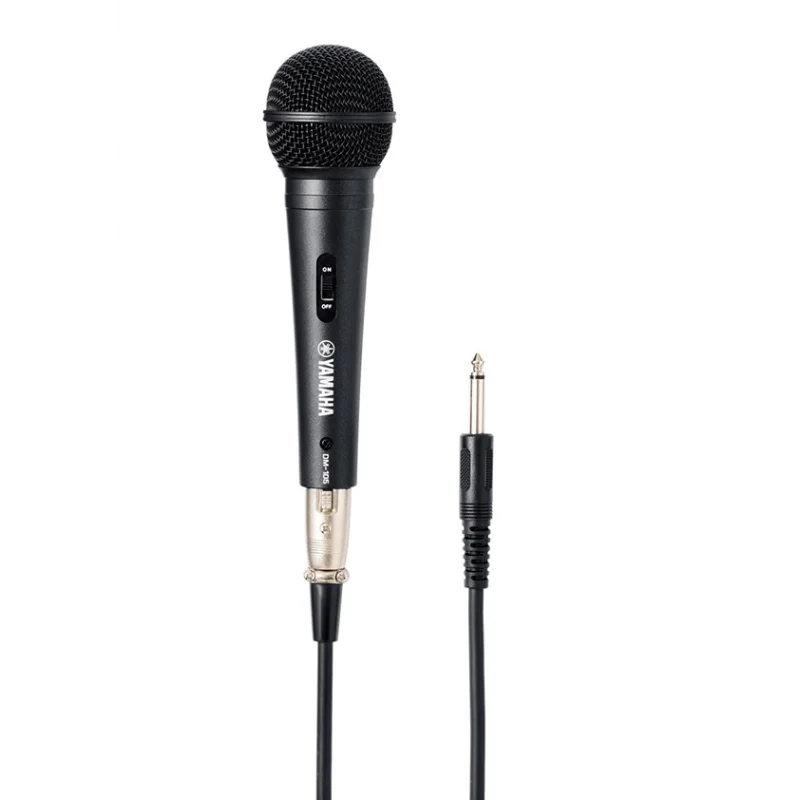 Yamaha DM-105 BL Dinamik Vokal Mikrofon, Cardioid, 5mt. kablo