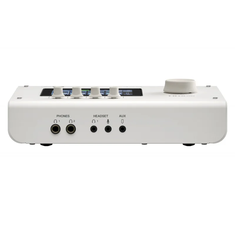 Yamaha URX22-W USB Audio Interface with Touchscreen Ses kartı, 4-in/2-out USB-C