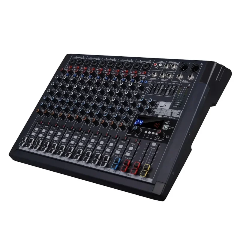 K.Meister M-12 PRO 12 Kanal Ses Mikseri, USB, Bluetooth
