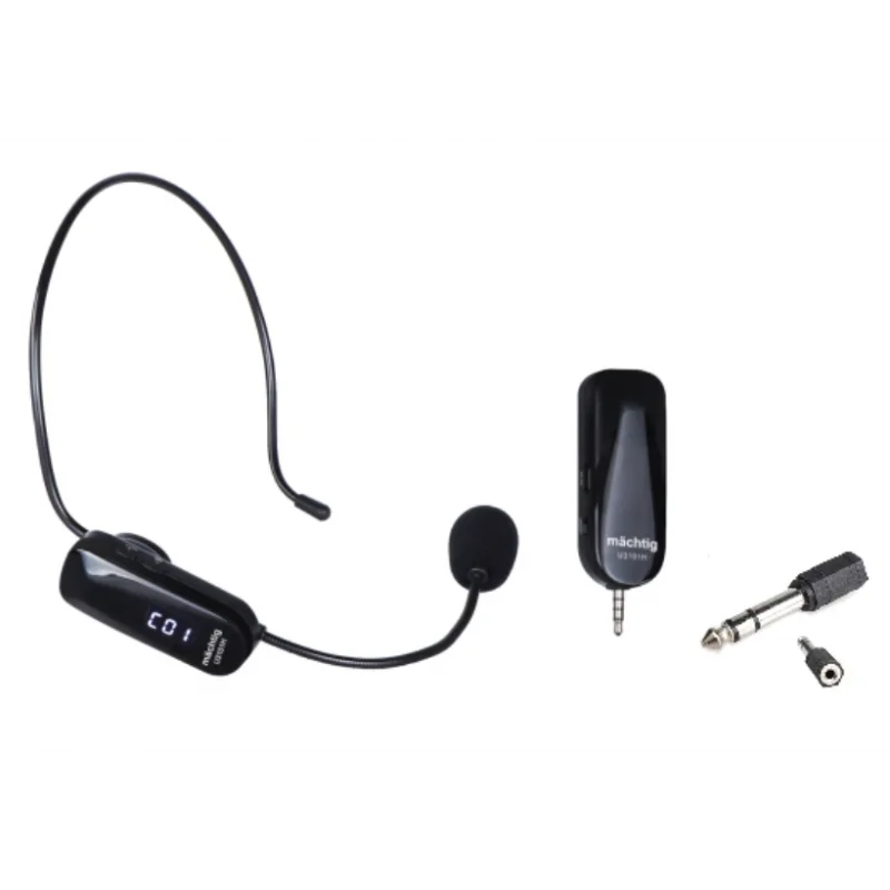 Machtig U3101H UHF 20 Kanal Headset Telsiz Mikrofon Seti