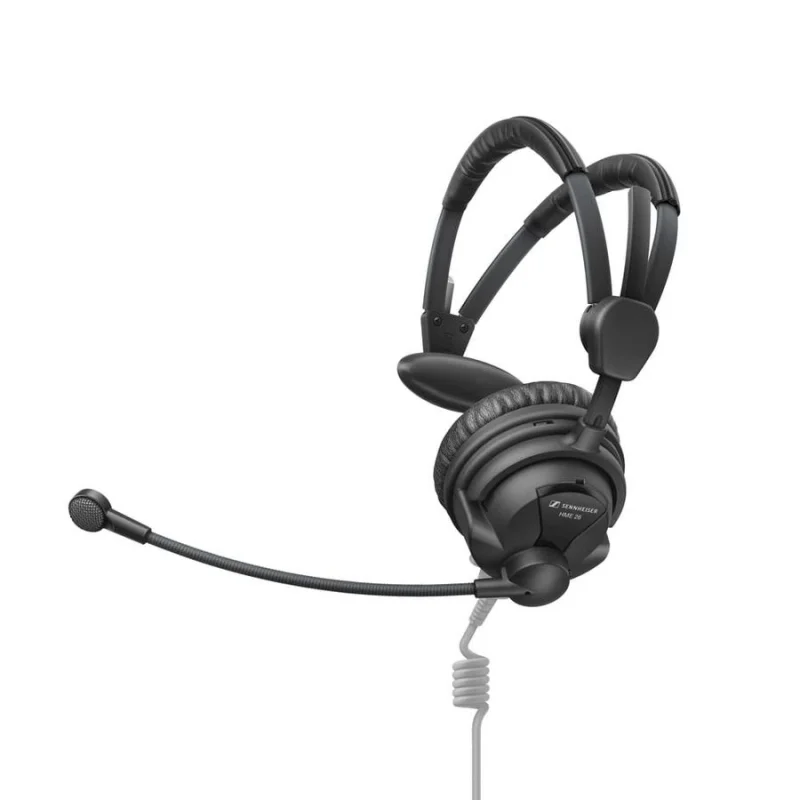 Sennheiser HME 26 S Tek Taraflı Broadcast Headset (Elektret Mikrofon, ActiveGard)