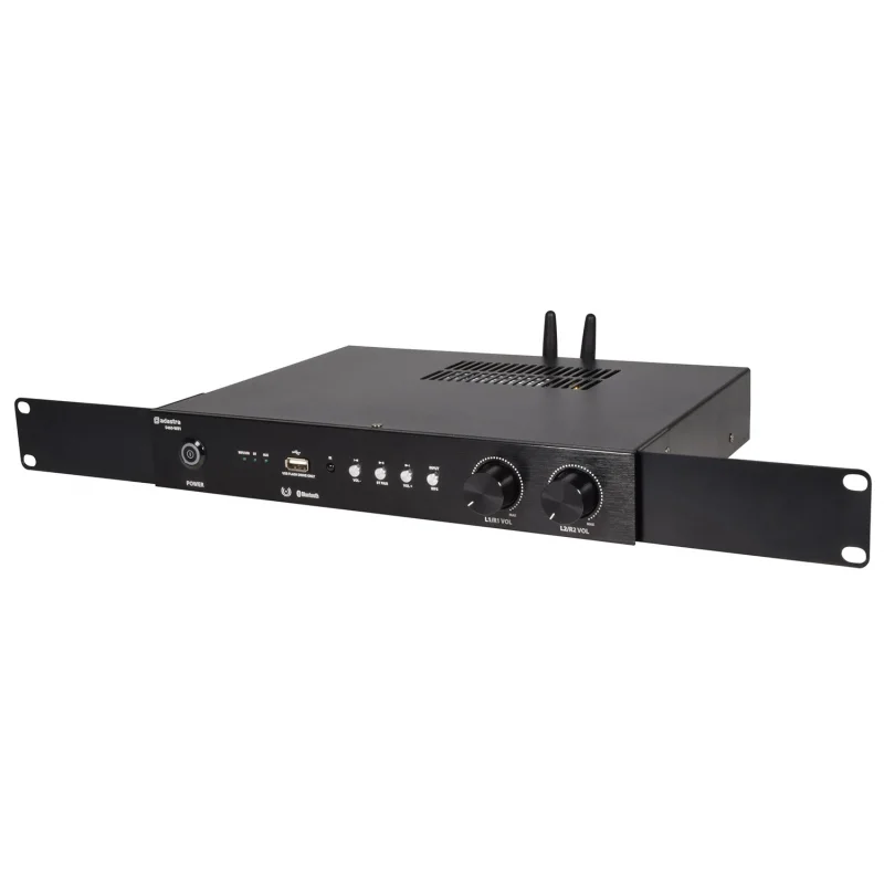 Adastra S460, Quad 4x60W Amfi, 2 Kanal Wi-Fi Media Player ( Spotifiy, Soundcloud),Bluetooth, USB