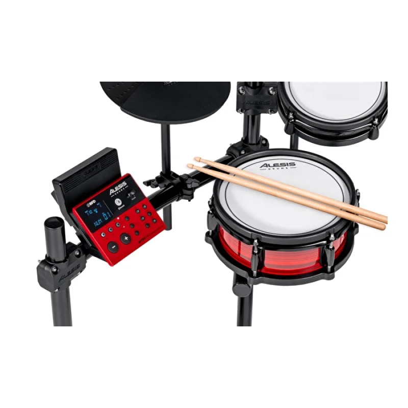 ALESIS Nitro Pro / 8 Parça Premium Elektronik Davul Seti: Bluetooth + BFD Player Full Paket