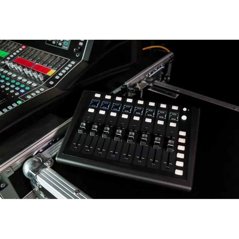 Allen & Heath IP8 8 Fader Remote Controller, Motorised fader, PoE, TCP/IP