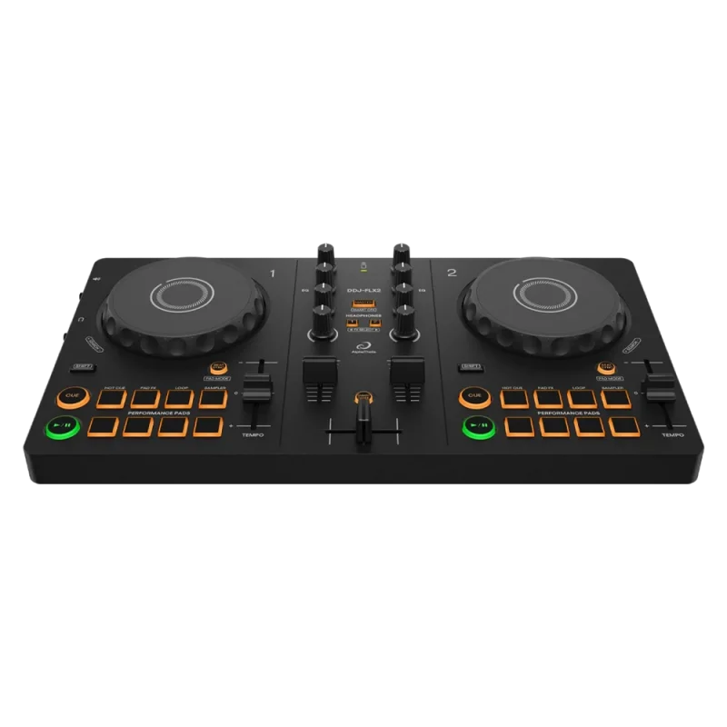 ALPHATHETA DDJ-FLX2 2 Kanal rekordbox DJ Kontrol Ünitesi (Mac/PC/iOS/Android Uyumlu)