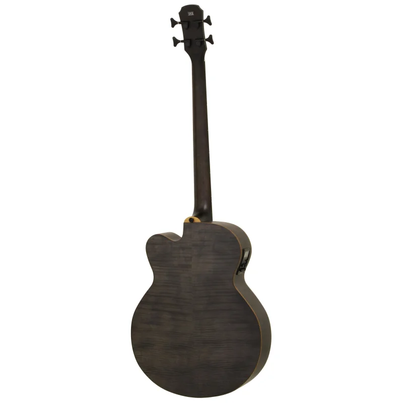 Aria FEBF2MFLSTBK Perdesiz Akustik Bas Gitar