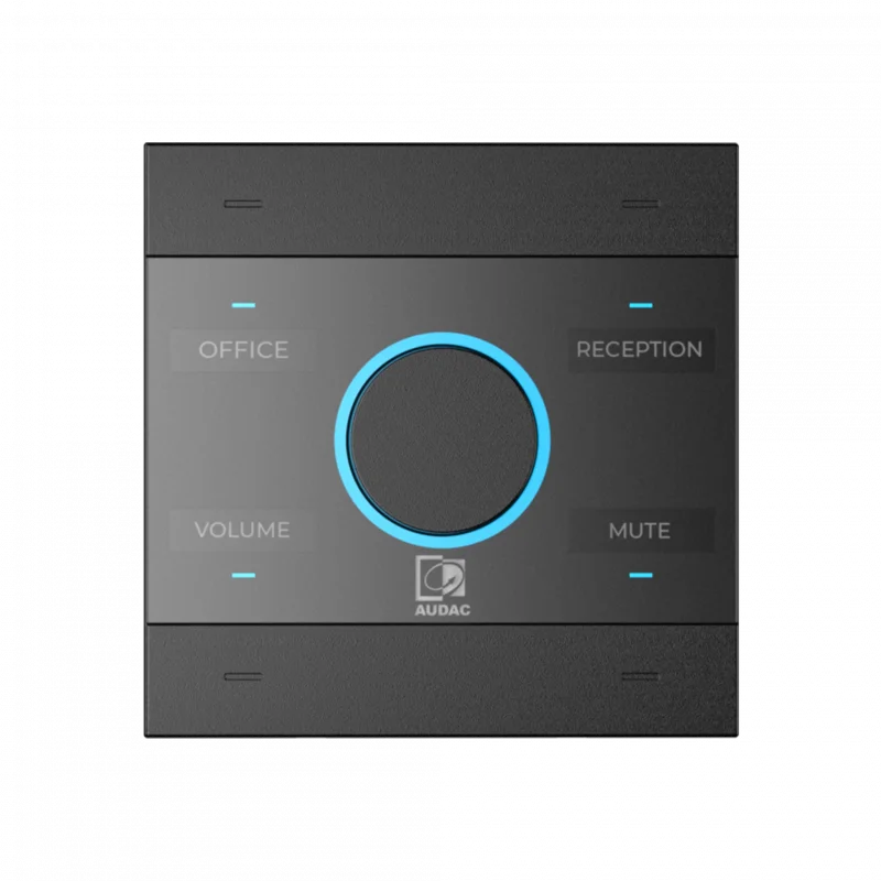 Audac NCP105 Universal Network/PoE Duvar Paneli Kontrolcüsü