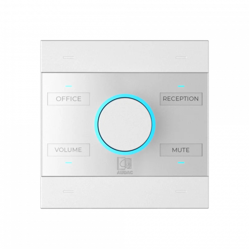 Audac NCP105 Universal Network/PoE Duvar Paneli Kontrolcüsü