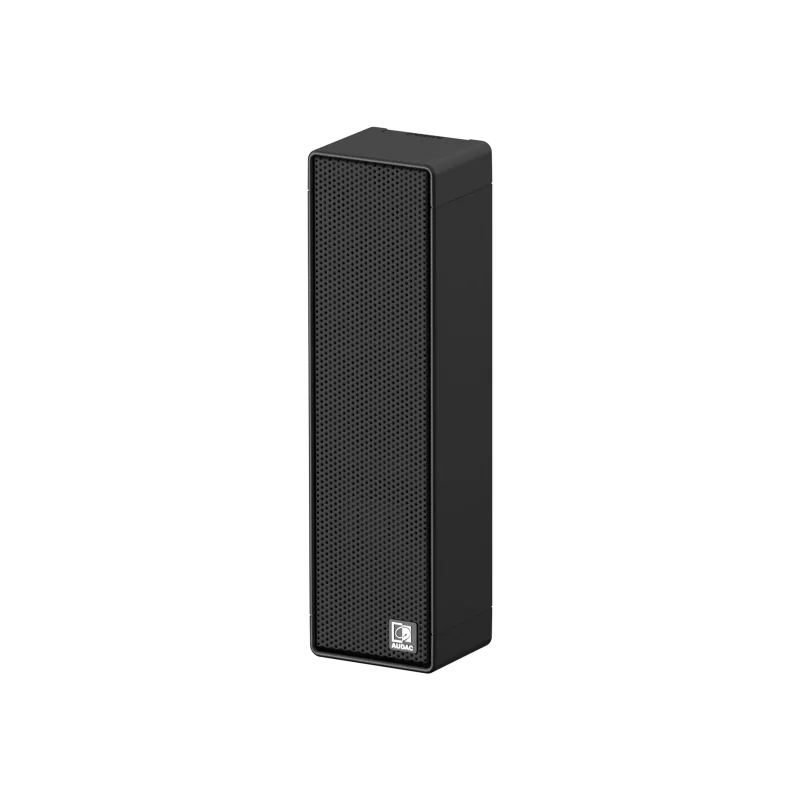 Audac VIRO-C201/B Kompakt Sütun Hoparlör 2x1.3 40W, 8-ohm, Siyah