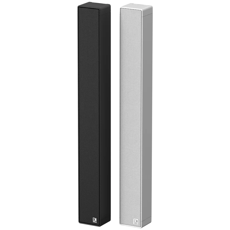 Audac VIRO-C801/B Kompakt Sütun Line Array Hoparlör 8x1.3 160W, Siyah