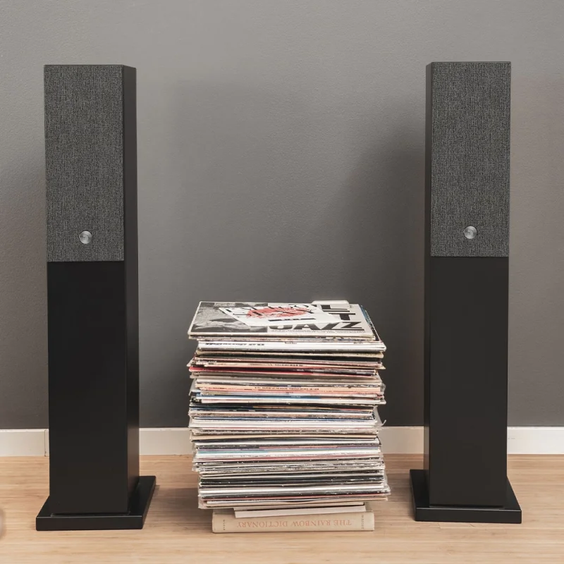 Audio Pro A38 Siyah Aktif Kule Tipi Multiroom Akıllı Ev Hoparlör Seti(Çift)