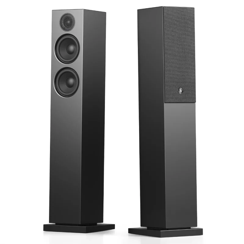 Audio Pro A38 W Siyah Kule Tipi Multiroom Akıllı Ev Hoparlörü(Çift)
