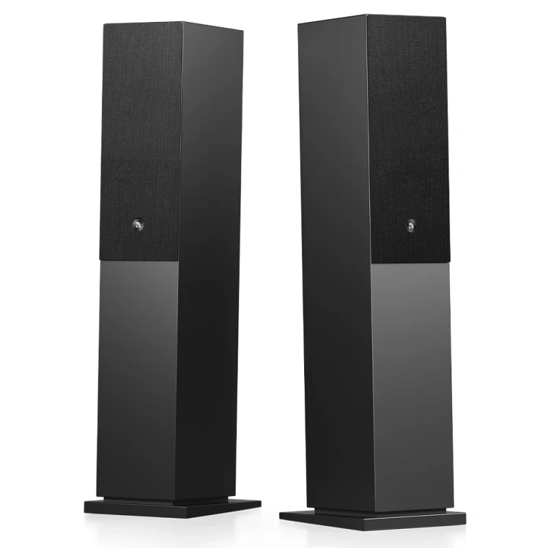 Audio Pro A48 W Siyah Kule Tipi Multiroom Akıllı Ev Hoparlörü(Çift)
