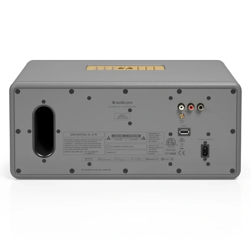Audio Pro Drumfire D-2 W Grey Multiroom Akıllı Ev Hoparlörü