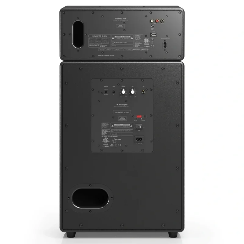 Audio Pro Drumfire W Black Multiroom Akıllı Ev Hoparlörü