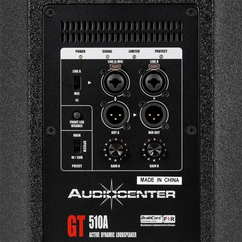 Audiocenter GT510A 10 Aktif Hoparlör 2200W 124-dB