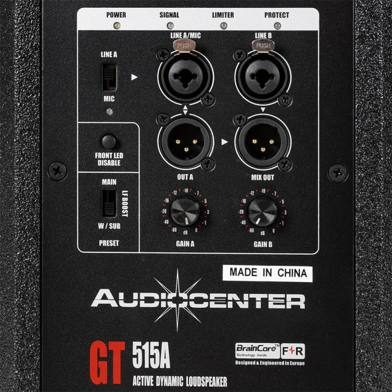 Audiocenter GT515A 15 Aktif Hoparlör
