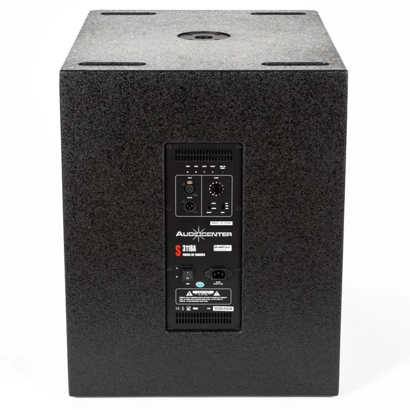 Audiocenter S3118A 18 Aktif Subwoofer, 2000W, 134 dB