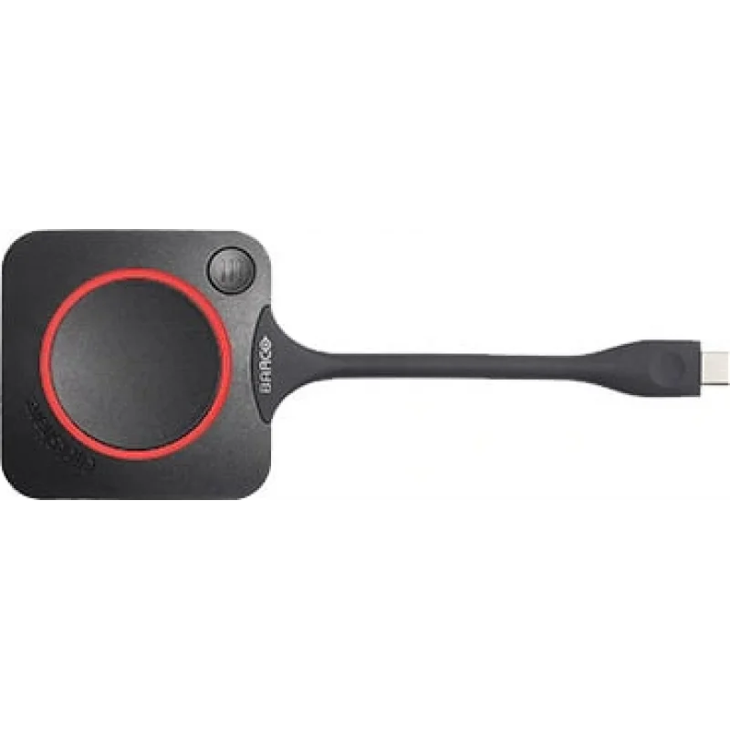 Barco R9861600D01C ClickShare Button Switch USB-C Conferencing Button (Gen 4): Tek Tıkla Kablosuz Toplantı Başlatıcı