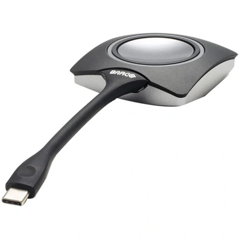 Barco R9861600D01C ClickShare Button Switch USB-C Conferencing Button (Gen 4): Tek Tıkla Kablosuz Toplantı Başlatıcı