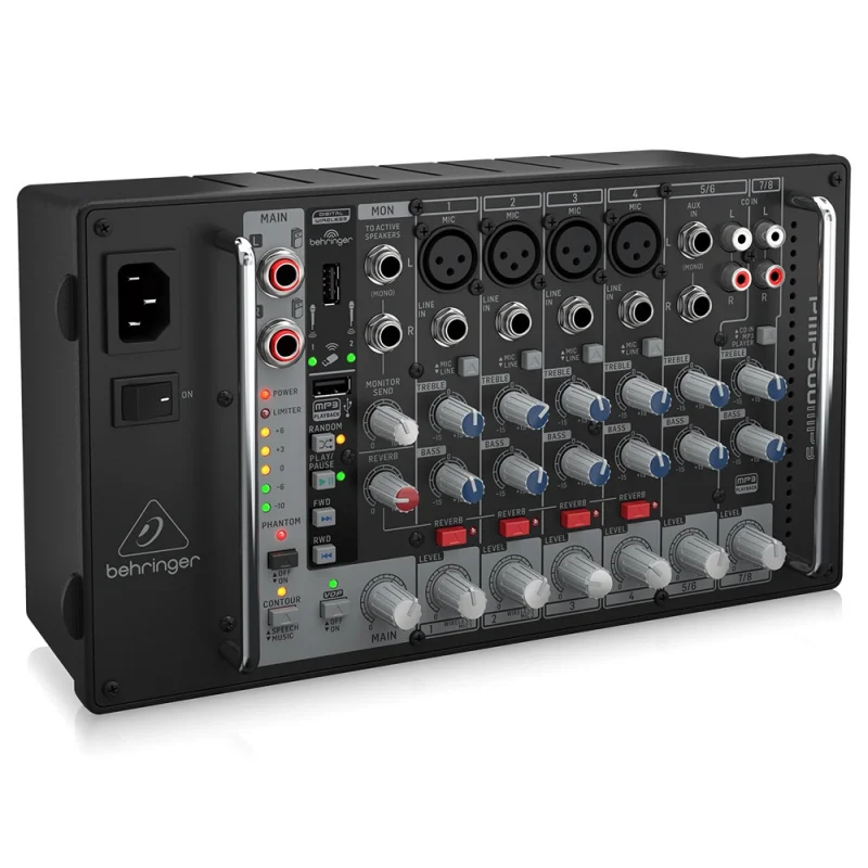 Behringer PMP500MP3 2x250W Powermixer