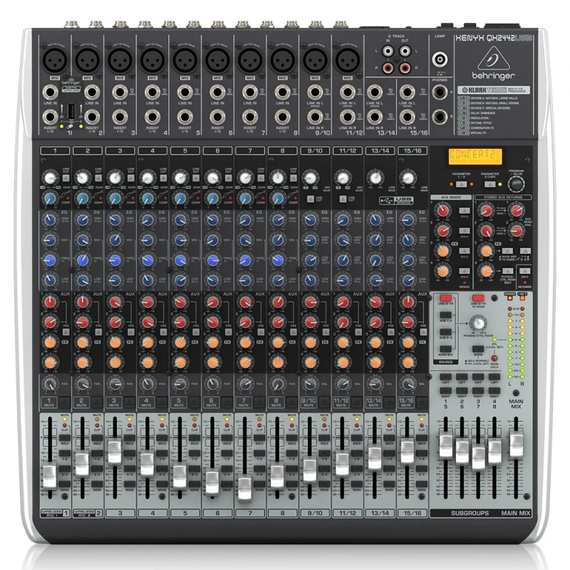 Behringer QX2442USB 12-kanal analog mikser
