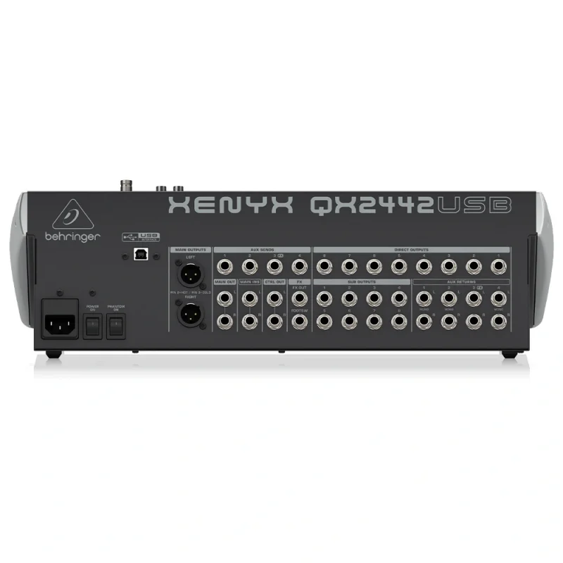 Behringer QX2442USB 12-kanal analog mikser