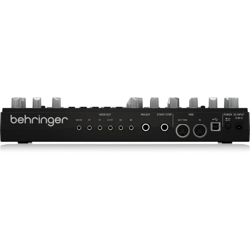 Behringer RD-6-BK RHYTHM DESIGNER Analog Davul Makinesi (Siyah)