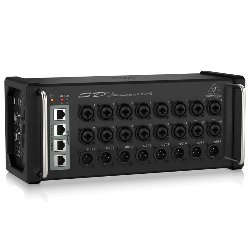 Behringer SD16 I/O 16 girişli 8 çıkış dijital stage box