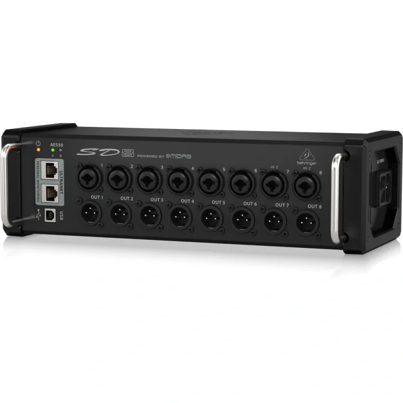 Behringer SD8 8 Giriş 8 çıkış dijital stage box