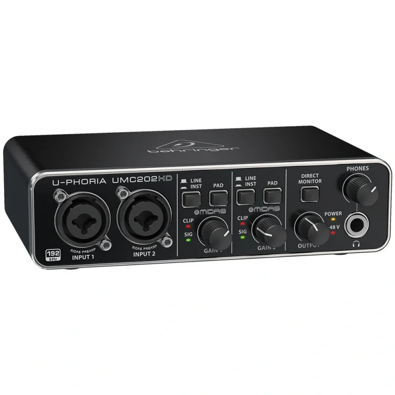 Behringer U-PHORIA STUDIO PRO / Kayıt Paketi