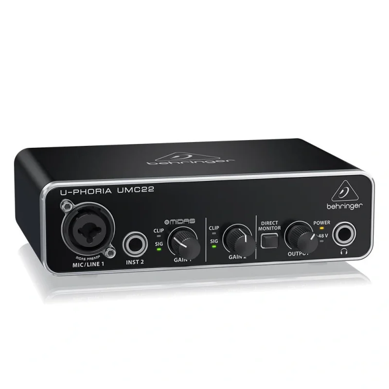 Behringer UMC22 2x2 Usb Ses Kartı