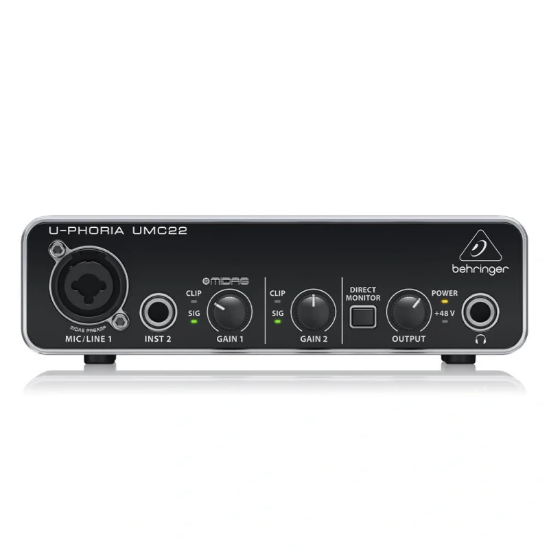 Behringer UMC22 2x2 Usb Ses Kartı