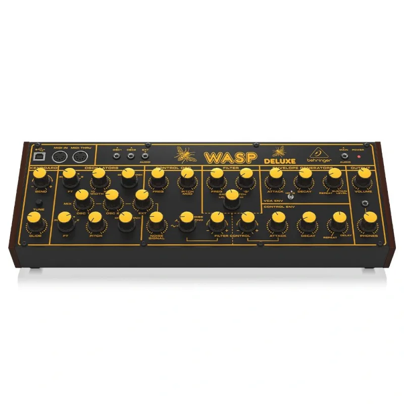 Behringer WASP Deluxe Hibrit 16 Sesli Analog Synthesizer