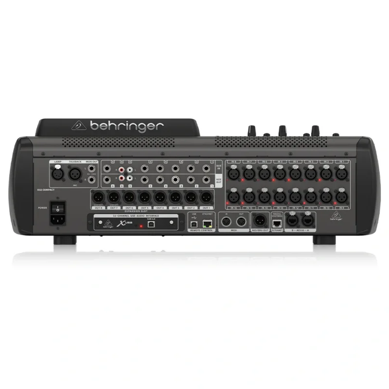 Behringer X32 COMPACT Dijital Mikser, 17 fader