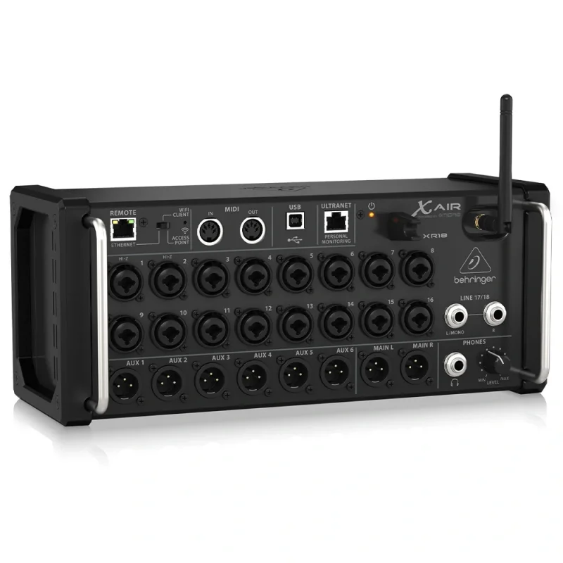 Behringer X-AIR XR18 18 Kanal Dijital Mixer, Tablet Kontrollü