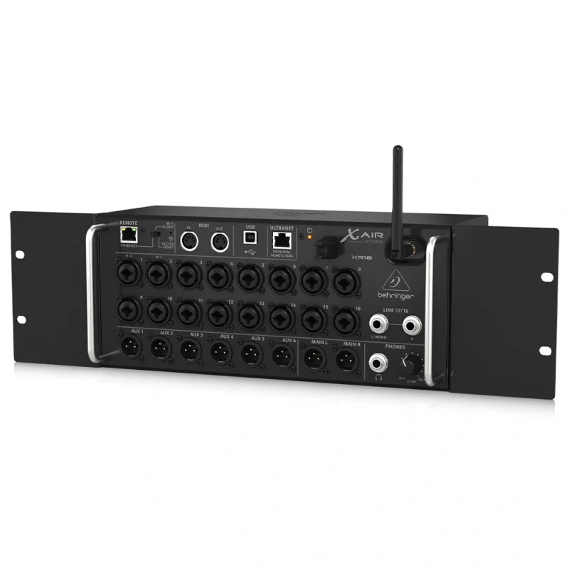 Behringer X-AIR XR18 18 Kanal Dijital Mixer, Tablet Kontrollü